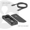 Club3D CAC-2510 M.2 NVMe SSD korpus ventilaatoriga, USB4