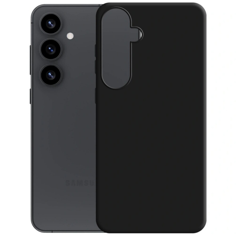 3MK Matt Case Pro kaitsekate Samsung Galaxy S25+ jaoks, must