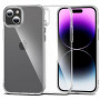 Tech-Protect Flexair Hybrid THP2312 ümbris Apple iPhone 15 jaoks, läbipaistev