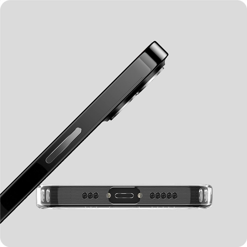 Tech-Protect Flexair Hybrid THP2312 ümbris Apple iPhone 15 jaoks, läbipaistev