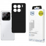 3MK Matt Case kaitsekott Xiaomi 15 jaoks, must