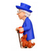 Minix Queen Elizabeth - Queen Elizabeth II koos corgiga kogumisfiguur