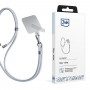 3MK EasyClip telefonirihm, hall / hõbedane