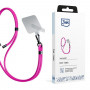 3MK EasyClip telefonirihm, roosa / must