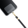 3MK EasyClip telefoni kaelarihm, must / kuldne