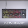 Corsair K55 CORE TKL RGB mänguklaviatuur