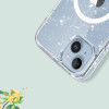 Tech-Protect FlexAir Hybrid MagSafe kate Apple iPhone 15-le, Glitter Clear