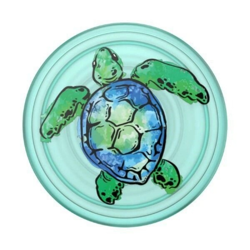 PopSockets PopGrip PlantCore Tortuga telefonikäepide ja -alus