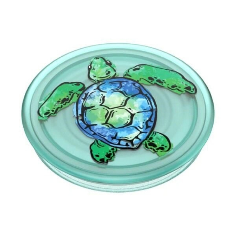 PopSockets PopGrip PlantCore Tortuga telefonikäepide ja -alus
