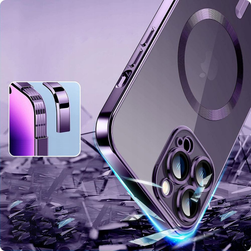 Tech-Protect MagShine MagSafe ümbris Apple iPhone 13-le, rooskuldne