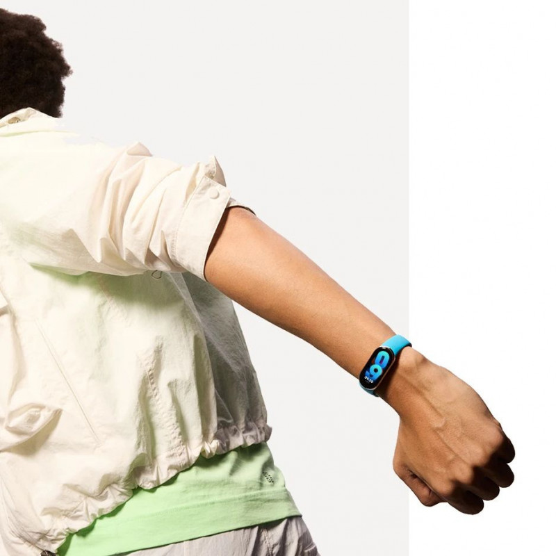 Tech-Protect IconBand rihmaga Xiaomi Smart Band 8 / 8 NFC / 9 jaoks, must