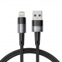 Tech-Protect UltraBoost USB-A/Lightning kaabel 12W 2.4A 100 cm, hall