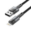 Tech-Protect UltraBoost USB-A/Lightning kaabel 12W 2.4A 100 cm, hall