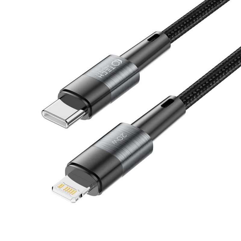 Tech-Protect UltraBoost USB-C/Lightning kaabel PD 20W 3A 200 cm, hall
