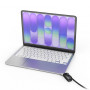 Compulocks Ledge Adapter MacBook Neo jaoks MBALDGN01CL, kombinatsiooniga kaabellukuga (nurgalukk)