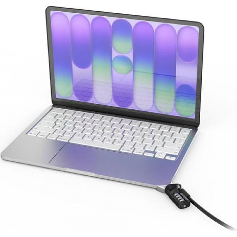 Compulocks Ledge Adapter MacBook Neo jaoks MBALDGN01CL, kombinatsiooniga kaabellukuga (nurgalukk)