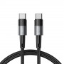 Tech-Protect UltraBoost USB-C/USB-C kaabel PD 60W 3A 100 cm, hall
