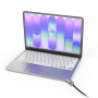 Compulocks Ledge Adapter MacBook Neo MBALDGN01KL jaoks, võtmega kaabellukuga (nurklukk)