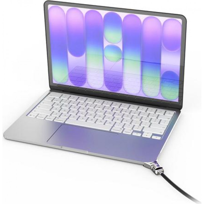 Compulocks Ledge Adapter MacBook Neo MBALDGN01KL jaoks, võtmega kaabellukuga (nurklukk)