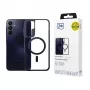 3MK Satin Armor MagCase kaitsekott Samsung Galaxy A15 5G jaoks, läbipaistev