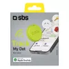 SBS Track My Circle asukohaotsija, ühilduv Apple Find My-ga, roheline