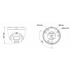 Miton NT-IP134CA-DL IP-kaamera, 4 MP, 2.8 mm
