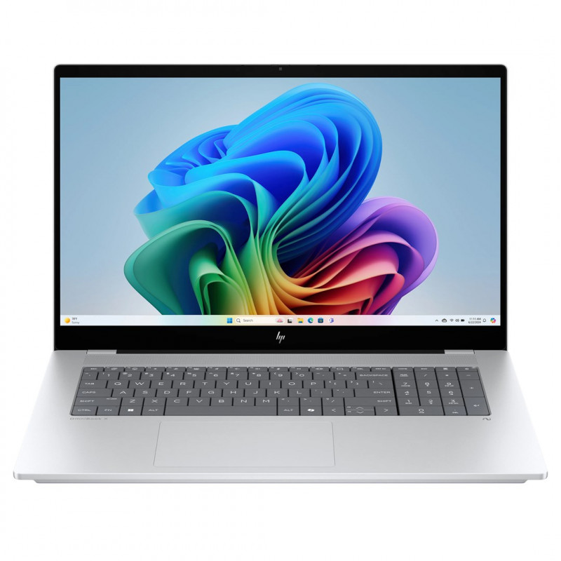 HP OmniBook X 17T-DD00-D4SD9 sülearvuti, 17,3" FHD puuteekraan, Intel Core Ultra 7 256V, 16 GB RAM, 512 GB SSD, Win11, Glaciar Silver (REPACK)