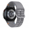 Tech-Protect silikoonist spordirihm Samsung Galaxy Watch 4/5/5 Pro/6/7/FE jaoks, Crayon Grey