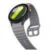 Tech-Protect silikoonist spordirihm Samsung Galaxy Watch 4/5/5 Pro/6/7/FE jaoks, Crayon Grey