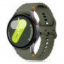 Tech-Protect silikoonist spordirihm THP3054 Samsung Galaxy Watch 4/5/5 Pro/6/7/FE jaoks, Army Green
