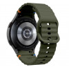 Tech-Protect silikoonist spordirihm THP3054 Samsung Galaxy Watch 4/5/5 Pro/6/7/FE jaoks, Army Green