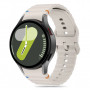 Tech-Protect silikoonist spordirihm Samsung Galaxy Watch 4/5/5 Pro/6/7/FE jaoks, Starlight