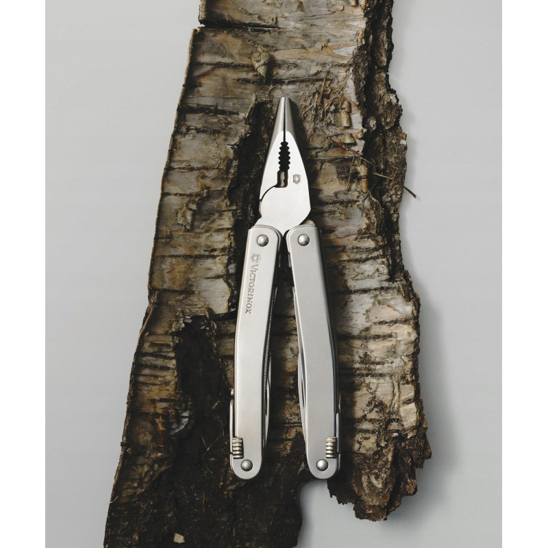 Victorinox Swiss Tool Spirit X Plus universaalnuga, roostevaba teras, nahk, 105 mm (3.0235.L)
