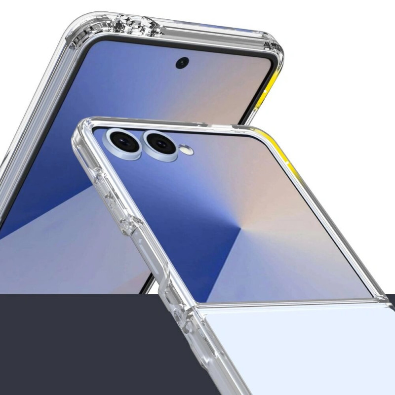 Tech-Protect Flexair Hybrid kaitseümbris THP4318 Samsung Galaxy Z Flip 7 jaoks, läbipaistev