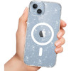 Tech-Protect Flexair Hybrid MagSafe Apple iPhone 13 / 14 ümbris, Glitter
