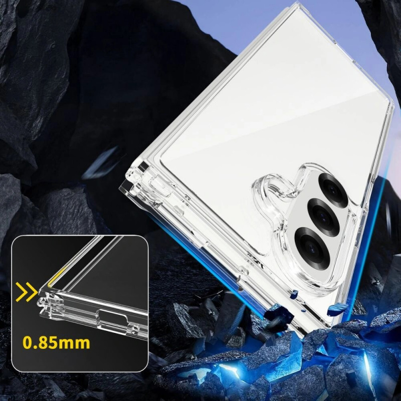 Tech-Protect Flexair Hybrid Case THP4308 Samsung Galaxy Z Fold 7 jaoks, läbipaistev