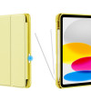 Tech-Protect SC Pen Apple iPad 10.9 (2022) / iPad 11 (2025) ümbris, kollane