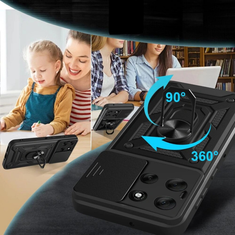 Tech-Protect Camshield Pro ümbris Motorola Moto G86 5G / G86 Power 5G jaoks, must