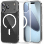 Tech-Protect Flexair Hybrid MagSafe ümbris Apple iPhone 17 Pro jaoks, läbipaistev