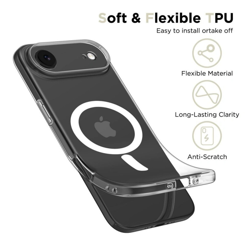 Tech-Protect FlexAir MagSafe ümbris Apple iPhone Airile, läbipaistev