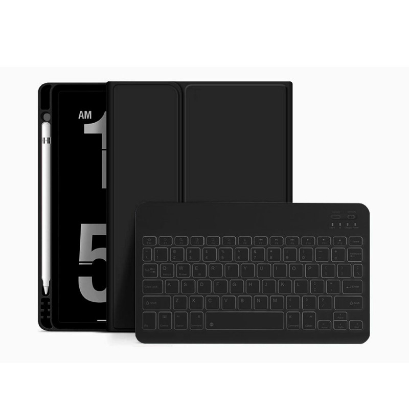 Tech-Protect SC Pen + Keyboard Apple iPad 10.9 (2022) / iPad 11 (2025) ümbris klaviatuuriga, must