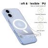 Tech-Protect FlexAir MagSafe ümbris Apple iPhone 17 jaoks, läbipaistev sädelusega