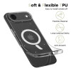 Tech-Protect FlexAir MagSafe ümbris Apple iPhone Air jaoks, läbipaistev sädelusega