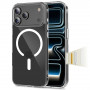 Tech-Protect Flexair Hybrid CC MagSafe ümbris Apple iPhone 17 Pro jaoks, läbipaistev
