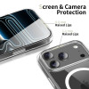 Tech-Protect Flexair Hybrid CC MagSafe ümbris Apple iPhone 17 Pro jaoks, läbipaistev