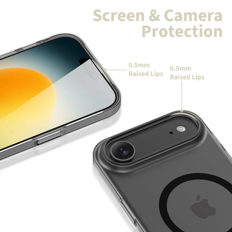 Tech-Protect Magslim MagSafe ümbris Apple iPhone Airile, mattmust