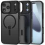 Tech-Protect Magmat MagSafe ümbris Apple iPhone 17 Pro Max jaoks, mattmust