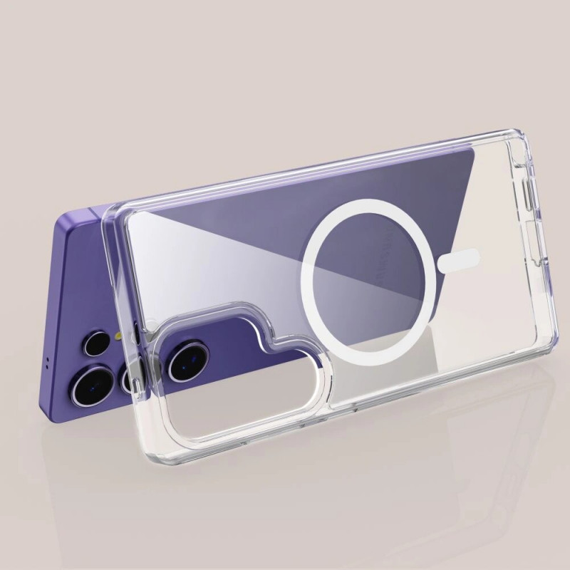 Tech-Protect Flexair Hybrid MagSafe ümbris Samsung Galaxy S25 Ultra jaoks, läbipaistev
