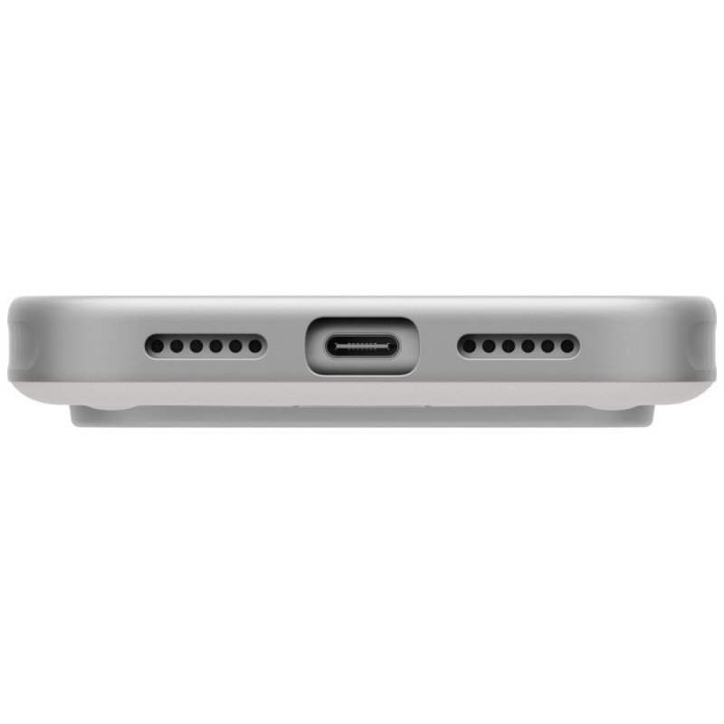 UNIQ Elix ümbris Apple iPhone 18 Pro Max / 17 Pro Max jaoks, 360° pöörlev tugijalg, helehall
