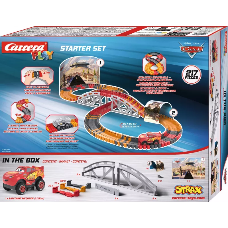 Carrera STRAX Disney Pixar Carsi stardikomplekt (16161000)